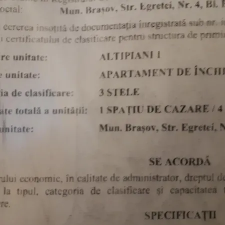 Altipiani * Braşov
